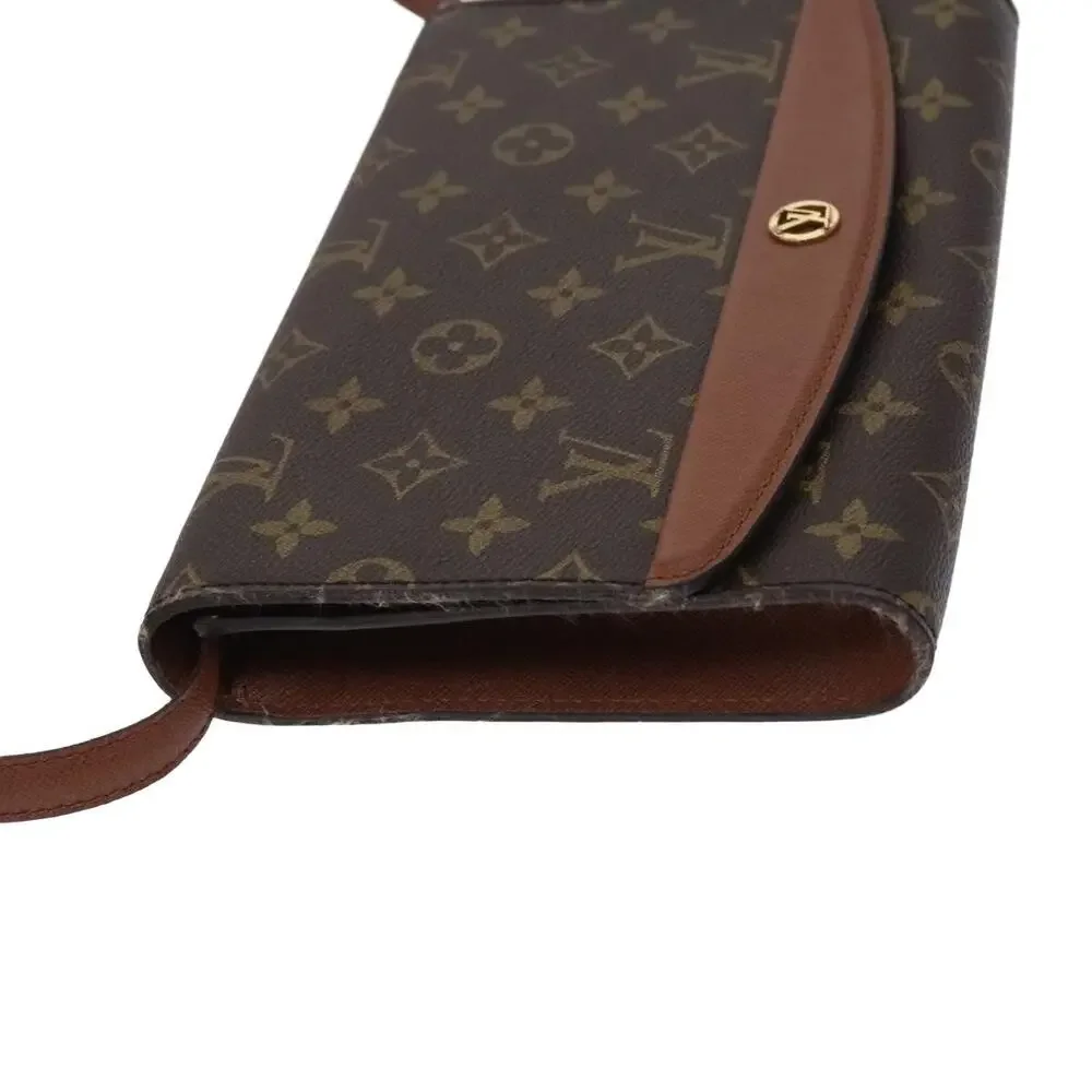 Louis Vuitton Monogram Bordeaux 27 Shoulder Bag Brown